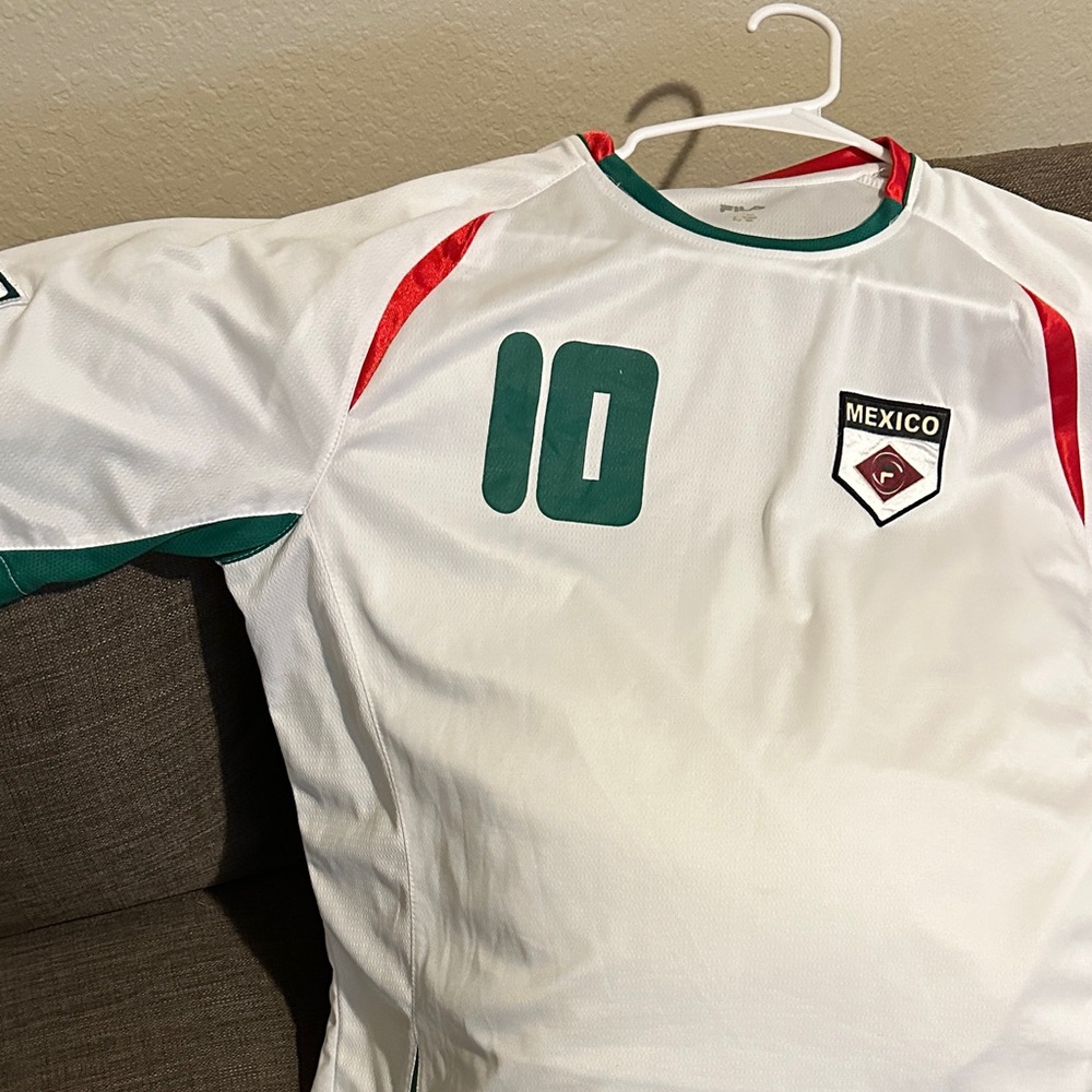 Fila White and Green Men's Shirt